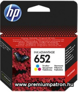 HP F6V24AE NO.652 SZÍNES (5ML) EREDETI TINTAPATRON (F6V24AE)