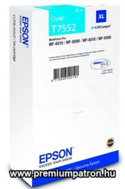 EPSON T7552 (C13T755240) (4K) CIÁN EREDETI TINTAPATRON