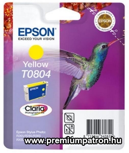 EPSON T0804 (C13T08044011) (7,4ML) SÁRGA EREDETI TINTAPATRON