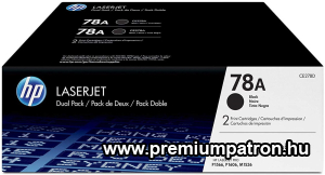 HP CE278AD NO.78AD FEKETE (2X2,1K) EREDETI DUOPACK (CE278AD)