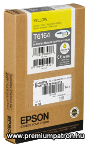 EPSON T6164 (C13T616400) (3,5K) SÁRGA EREDETI TINTAPATRON