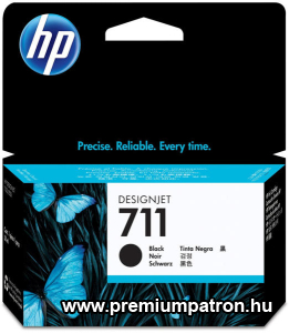HP CZ129AE NO.711 FEKETE (38ML) EREDETI TINTAPATRON (CZ129AE) LEÉRTÉKELT
