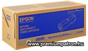 EPSON M400 (C13S050699) (23,7K) FEKETE EREDETI TONER