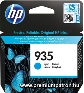 HP C2P20AE NO.935 CIÁN (4,5ML) EREDETI TINTAPATRON (C2P20AE) LEÉRTÉKELT