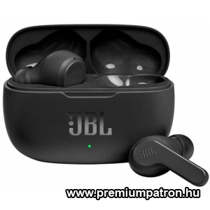 JBL VIBE/WAVE 200TWS BLUETOOTH FÜLHALLGATÓ, FEKETE